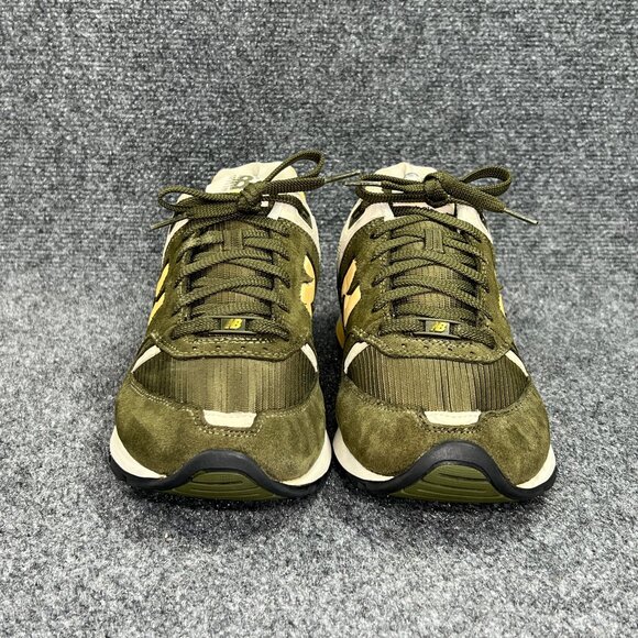 New Balance 578 Retro Athletic Shoes Men's Size 10.5 Green Suede Vintage Sneaker - Picture 2 of 16